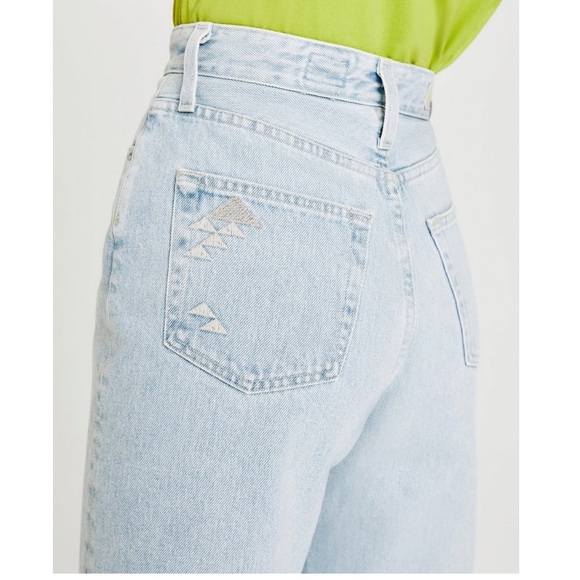 AG Adriano Goldschmied - RENN High Rise Barrel Fame Embroidered Jeans - Picture 3 of 11